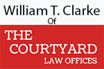William T. Clarke of Courtyard Law logo