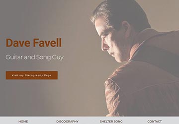 Image of Dave Favell Website