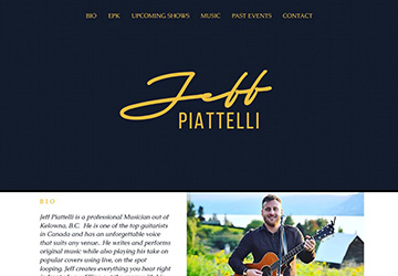Image of Jeff Piattelli Website