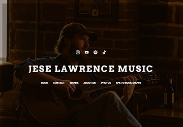 Image of Jese's Website