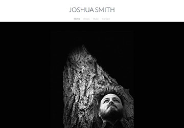 Image of Joshua Smith website